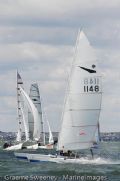 Racing in the 2009 Nore Race on the Thames Estuary © Graeme Sweeney / www.MarineImages.co.u