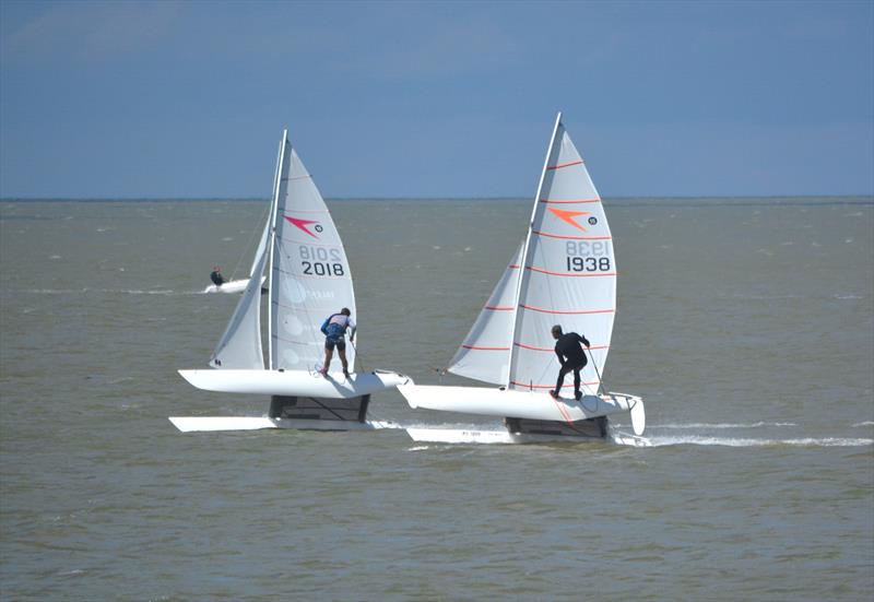 Sprint 15 Southern Championship at Seasalter photo copyright David Cramphorn taken at Seasalter Sailing Club and featuring the Dart 15 class