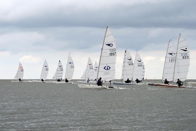 Sprint 15 Southern Championship at Seasalter photo copyright David Cramphorn taken at Seasalter Sailing Club and featuring the Dart 15 class