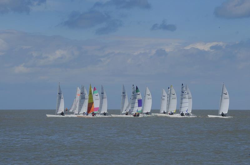 Sprint 15 Southern Championship at Seasalter photo copyright David Cramphorn taken at Seasalter Sailing Club and featuring the Dart 15 class