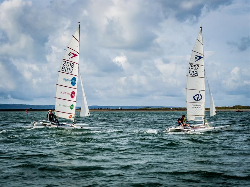 Sprint 15 Nationals at Instow, North Devon photo copyright Martin Penny taken at North Devon Yacht Club and featuring the Dart 15 Sport class