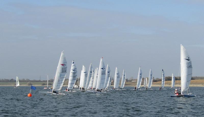 Sprint 15 Inlands at the Grafham Cat Open photo copyright Jeremy Atkins taken at Grafham Water Sailing Club and featuring the Dart 15 class