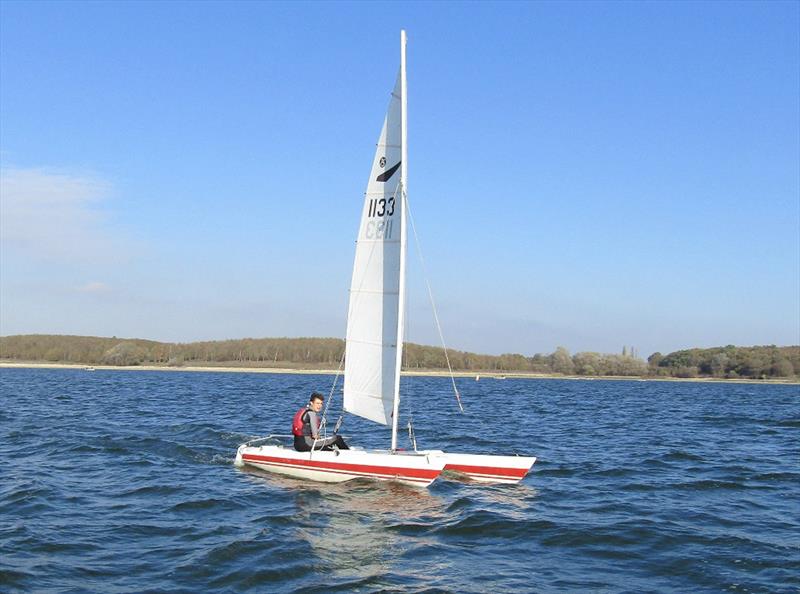 Sprint 15 Inlands at the Grafham Cat Open photo copyright Jeremy Atkins taken at Grafham Water Sailing Club and featuring the Dart 15 class