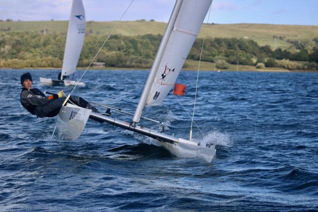 Sprint 15 TT at Carsington photo copyright Pauline Love taken at Carsington Sailing Club and featuring the Dart 15 class