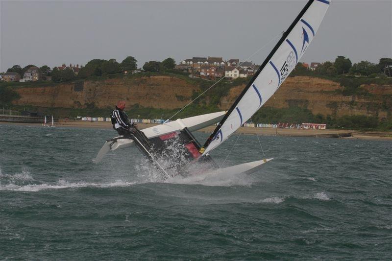 Sprint 15 Southern Championships at Shanklin photo copyright Liam Thom taken at Shanklin Sailing Club and featuring the Dart 15 class