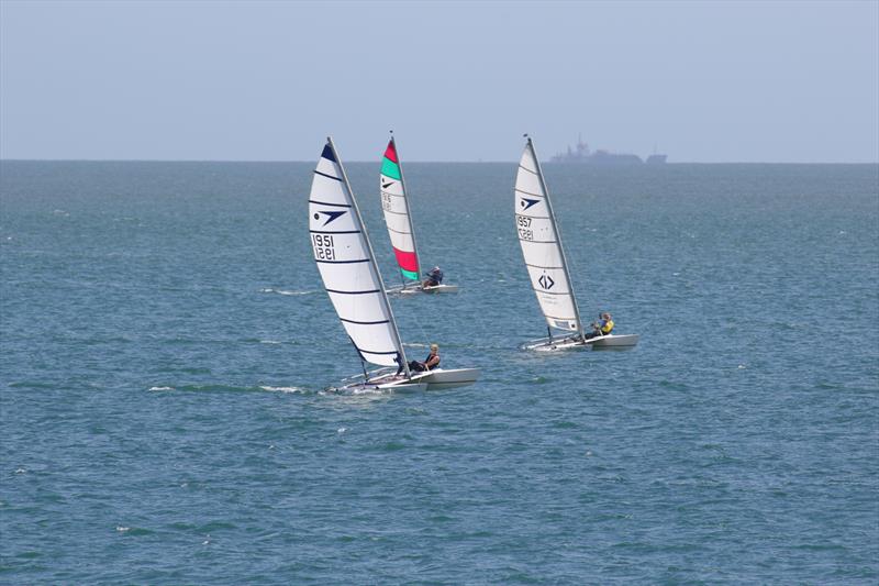 Sprint 15 Southern Championship at Shanklin photo copyright Mary Howie-Wood taken at Shanklin Sailing Club and featuring the Dart 15 class