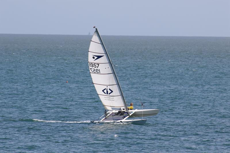 Sprint 15 Southern Championship at Shanklin photo copyright Mary Howie-Wood taken at Shanklin Sailing Club and featuring the Dart 15 class