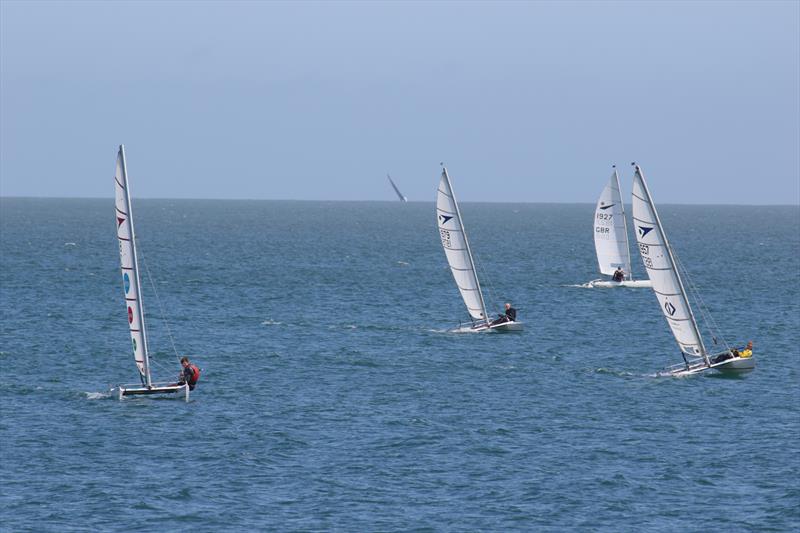 Sprint 15 Southern Championship at Shanklin photo copyright Mary Howie-Wood taken at Shanklin Sailing Club and featuring the Dart 15 class