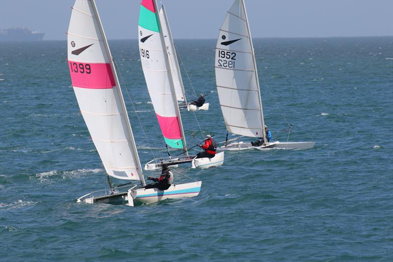 Sprint 15 Southern Championship at Shanklin photo copyright Mary Howie-Wood taken at Shanklin Sailing Club and featuring the Dart 15 class