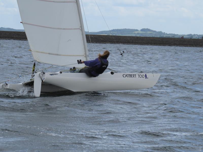 Sprint 15 TT at Draycote Water photo copyright Steve Pell taken at Draycote Water Sailing Club and featuring the Dart 15 class