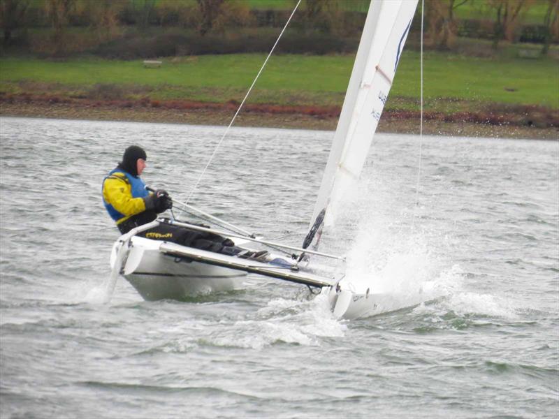 Dart 15 Winter TT at Draycote photo copyright Steve Pell taken at Draycote Water Sailing Club and featuring the Dart 15 class