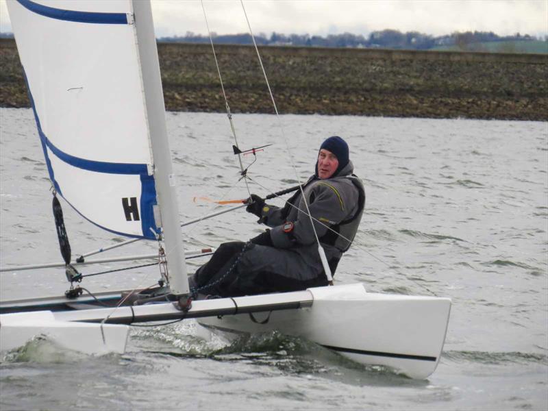 Dart 15 Winter TT at Draycote photo copyright Steve Pell taken at Draycote Water Sailing Club and featuring the Dart 15 class