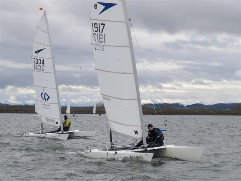 Dart 15 Winter TT at Draycote - photo © Steve Pell