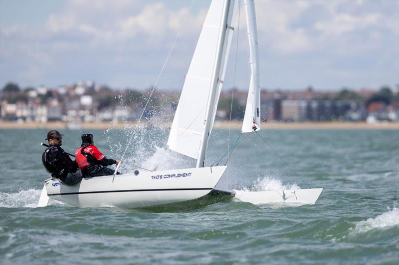 Dart 15 Nationals at Thorpe Bay - Two Up Winners photo copyright Nick Alston taken at Thorpe Bay Yacht Club and featuring the Dart 15 class