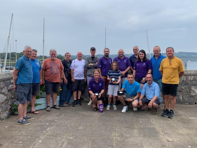 Competitors and Race Team during the Dart 15 TT at Carsington - photo © Pauline Love