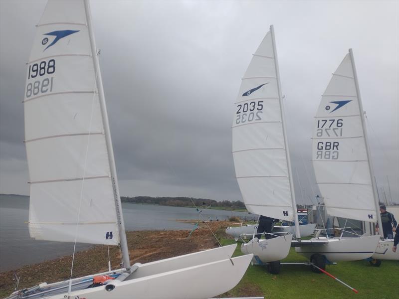 Dart 15 Winter TT at Rutland photo copyright Jenny Ball taken at Rutland Sailing Club and featuring the Dart 15 class