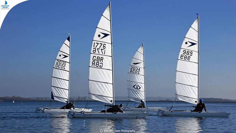 Dart 15 Winter TT at Draycote Water photo copyright Malcolm Lewin / malcolmlewinphotography.zenfolio.com taken at Draycote Water Sailing Club and featuring the Dart 15 class