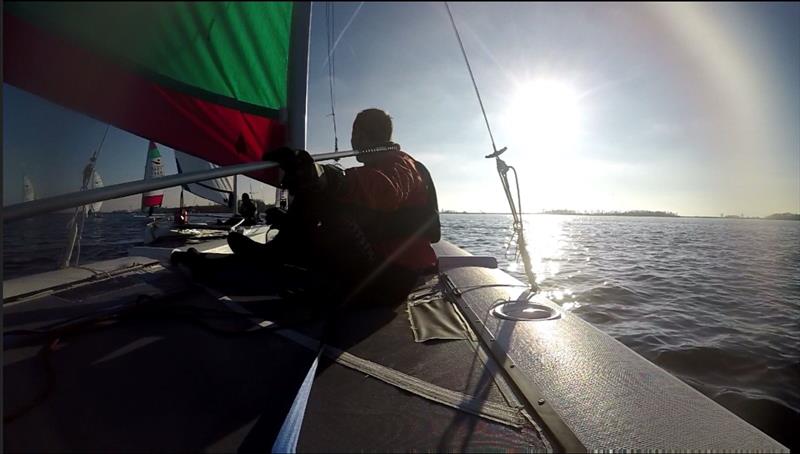 Dart 15 Winter TT at Draycote Water - photo © Steven Prince