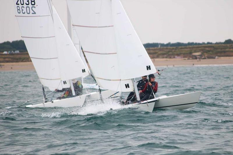 Some sailed two up - Noble Marine Dart 15 National Championship at Bridlington - photo © Pauline Love