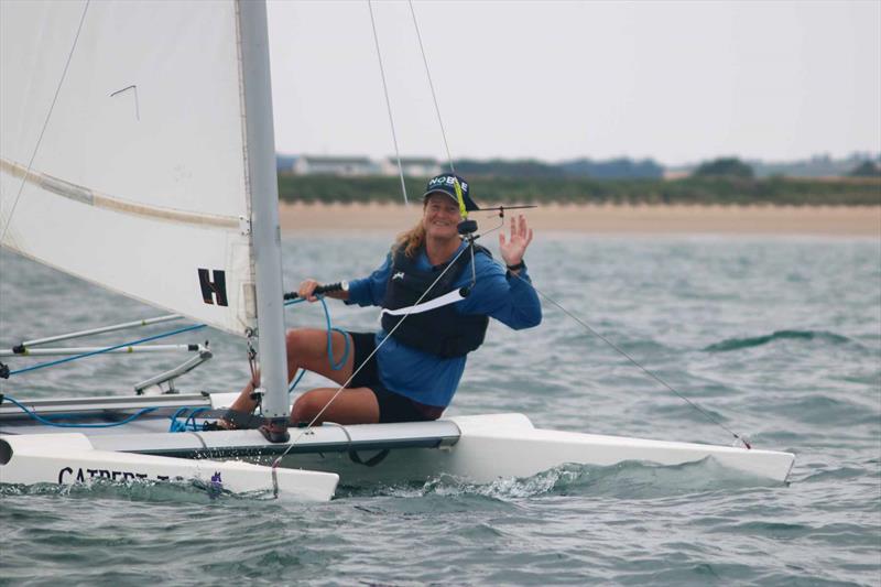 Jenny Ball, third overall - Noble Marine Dart 15 National Championship at Bridlington - photo © Pauline Love