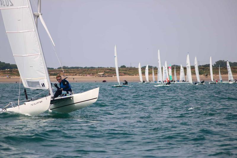 Liam Thom, overall winner - Noble Marine Dart 15 National Championship at Bridlington - photo © Pauline Love