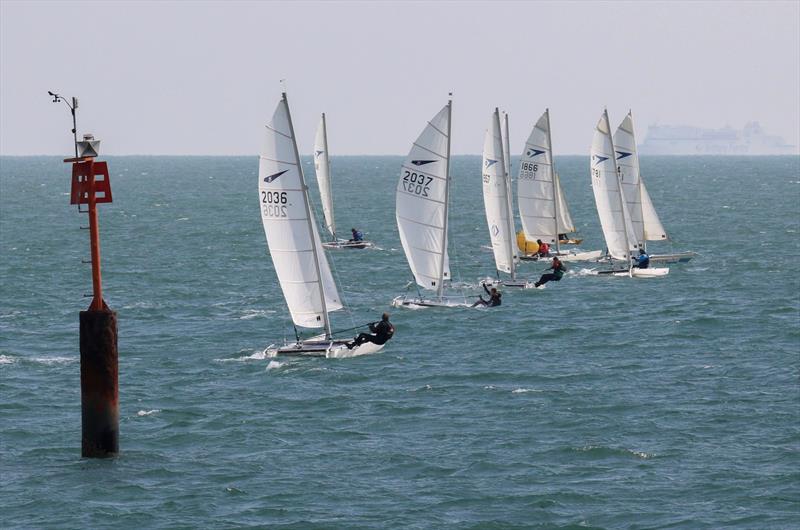 Dart 15 Sport Nationals 2025 at Shanklin - photo © Mary Howie-Wood