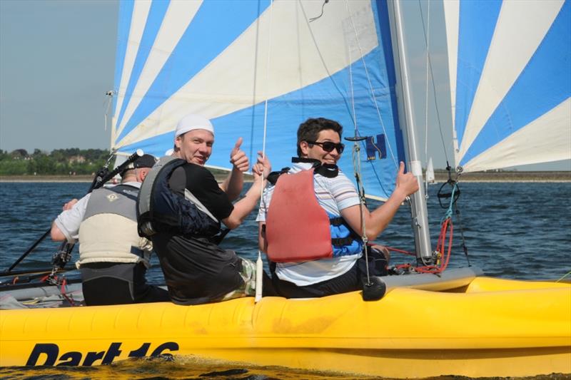 Draycote Water Sailing Club Open Day photo copyright Malcolm Lewin / www.malcolmlewinphotography.zenfolio.com/sail taken at Draycote Water Sailing Club and featuring the Dart 16 class