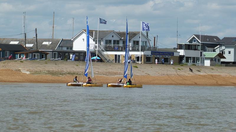 Methersgate Race 2019 at Felixstowe Ferry Sailing Club photo copyright Sam Rowell taken at Felixstowe Ferry Sailing Club and featuring the Dart 16 class