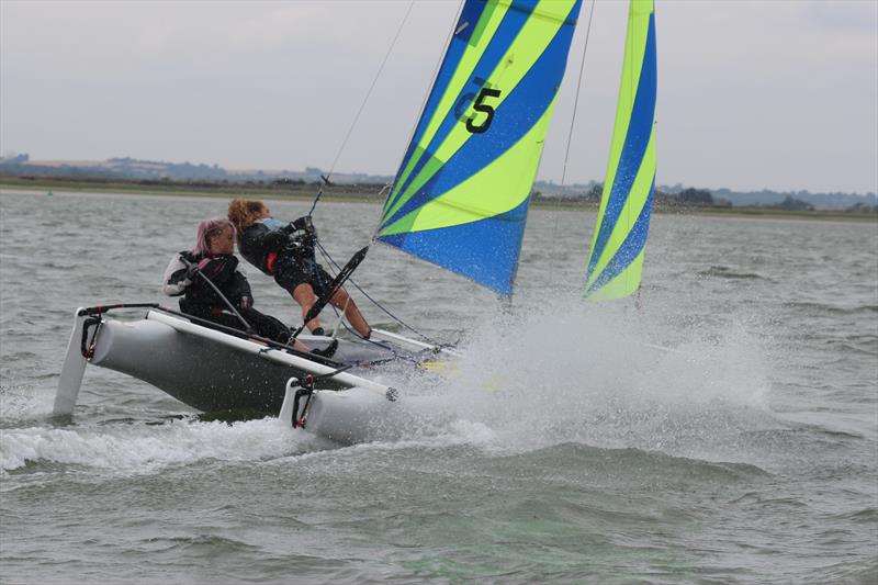 Junior Catamaran Championships at Marconi photo copyright Andrew Dowley taken at Marconi Sailing Club and featuring the Dart 16 class