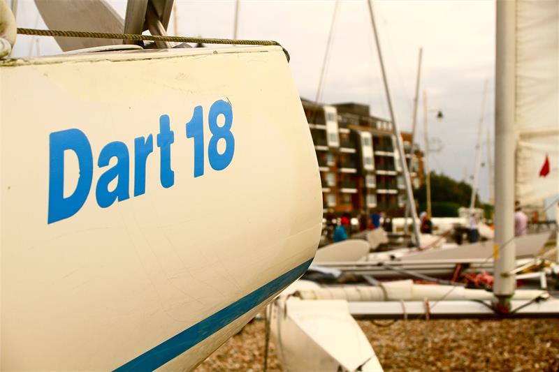 Dart 18 TT at Bognor photo copyright Mike Betteridge taken at Bognor Regis Yacht Club and featuring the Dart 18 class