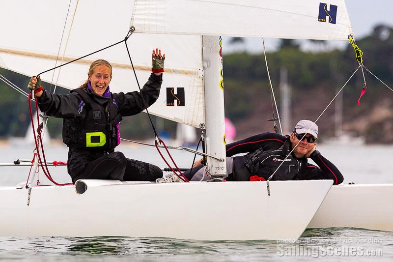 Zhik Poole Week day 5 photo copyright David Harding / www.sailingscenes.com taken at Parkstone Yacht Club and featuring the Dart 18 class