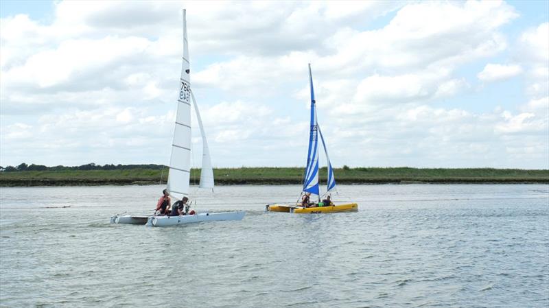 Methersgate Race 2019 at Felixstowe Ferry Sailing Club photo copyright Sam Rowell taken at Felixstowe Ferry Sailing Club and featuring the Dart 18 class