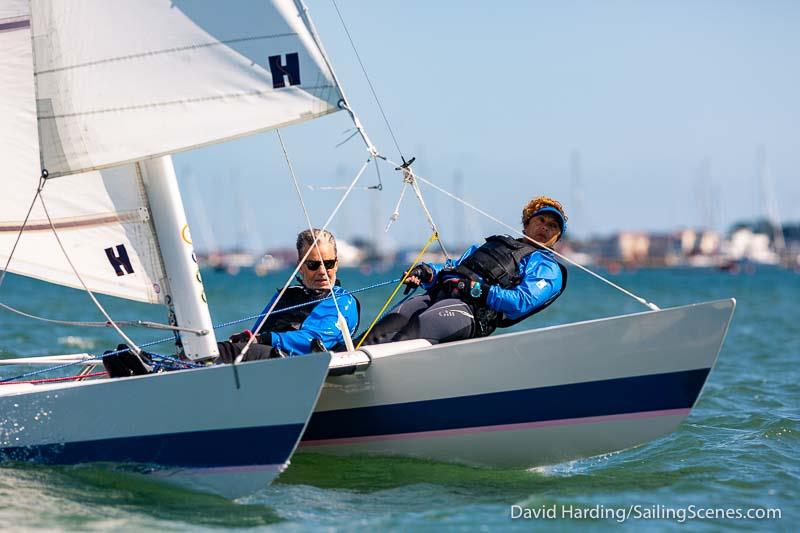 Bournemouth Digital Poole Week 2019 day 5 photo copyright David Harding / www.sailingscenes.com taken at Parkstone Yacht Club and featuring the Dart 18 class