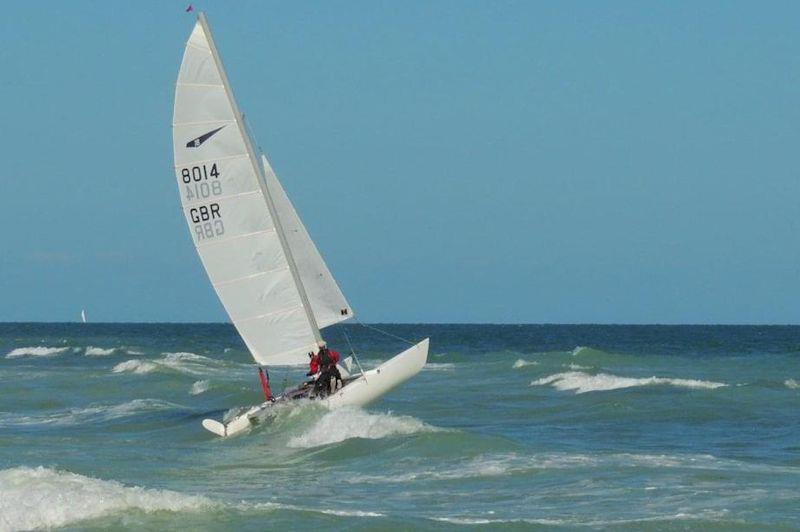 Dart 18 Open French National Championship at Courseulles - photo © Louanne Pfertzel / UneVagueDePhoto