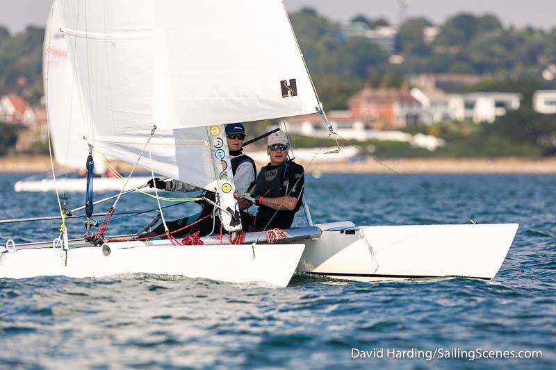 Bournemouth Digital Poole Week 2022 day 6 photo copyright David Harding / www.sailingscenes.com taken at Parkstone Yacht Club and featuring the Dart 18 class