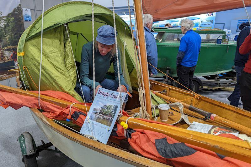 Cruising Mirror dinghy at the RYA Dinghy & Watersports Show 2022 - photo © Mark Jardine / YachtsandYachting.com