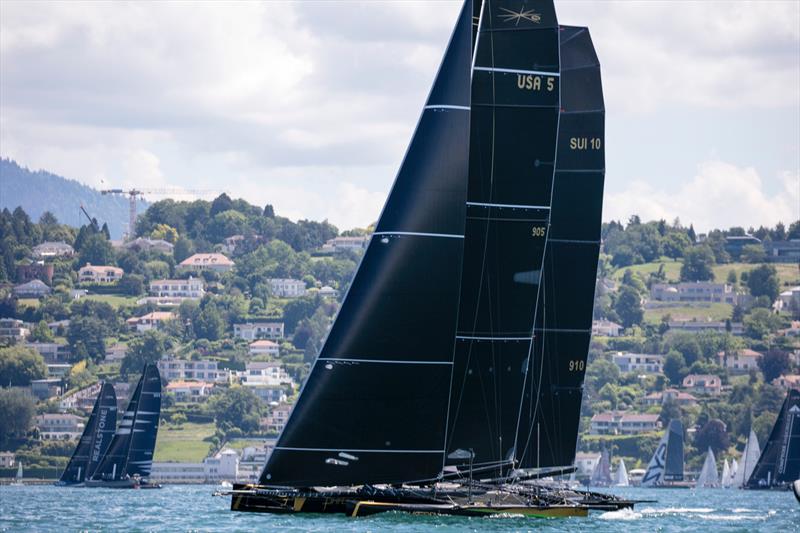 Team Phaedo finish 4th in the Genève-Rolle-Genève Race photo copyright Rachel Fallon-langdon / Team Phaedo taken at Yacht Club de Genève and featuring the Decision 35 class