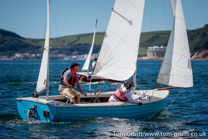 Devon Yawl Nationals during the Plymouth Regatta 2016 photo copyright Tom Gruitt / www.tom-gruitt.co.uk taken at  and featuring the Devon Yawl class