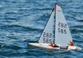 Mike Barnes sailing 535 struggled to get a trim until he won Race 8 of the Ash Trophy at Littleton &copy; Roger Stollery