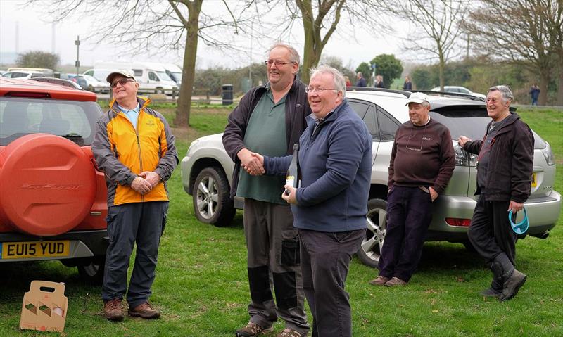 Dragon Flight 95 Travellers at Coalhouse Fort photo copyright Dave Sellens taken at Coalhouse Fort Radio Yacht Club and featuring the DF95 class