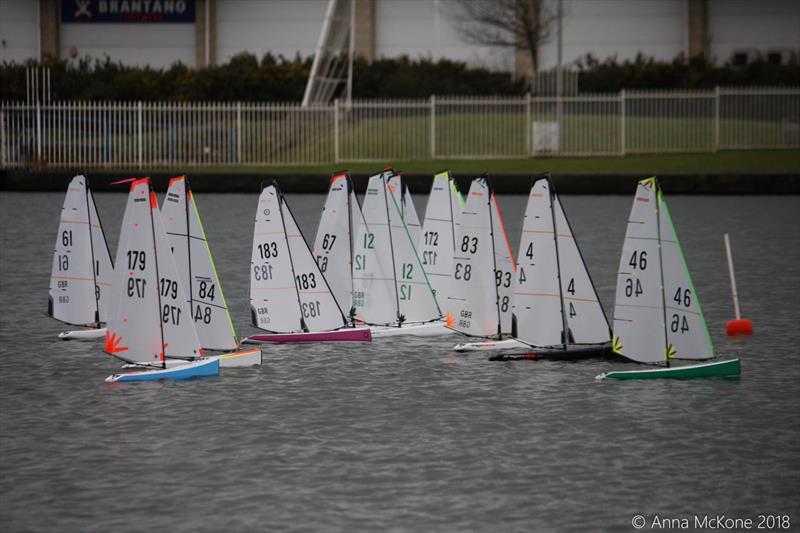 DF Racing UK TT Series  Rounds 1 & 2 at West Lancs photo copyright Anna McKone taken at West Lancashire Yacht Club and featuring the DF95 class