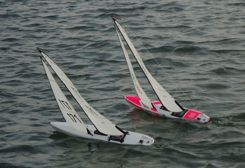 Radio Sailing Winter Series at West Lancs  photo copyright Tony Wilson taken at West Lancashire Yacht Club and featuring the DF95 class