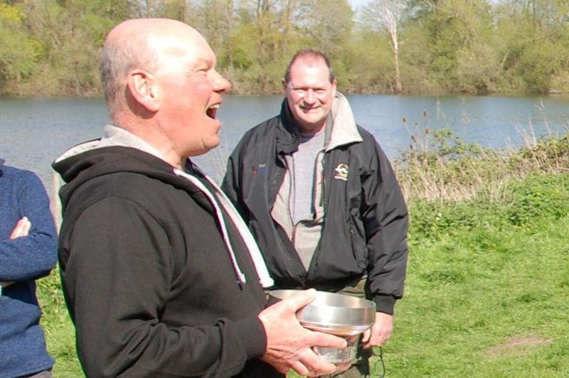 Dave Adams happy to have won overall - DF95 Ash Trophy at Guildford (Abbey Meads) - photo © Roger Stollery