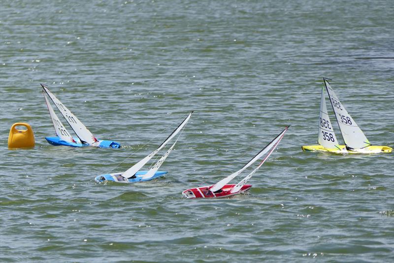 DF95 Summer Series Event 3 at East Kent Radio SC photo copyright Mike Brand taken at East Kent Radio Sailing Club and featuring the DF95 class