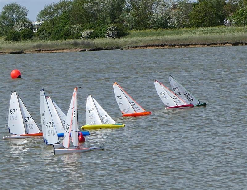 DF95 Spring Series at East Kent RSC - Jumping the gun during Event 6 - photo © Jim La Roche