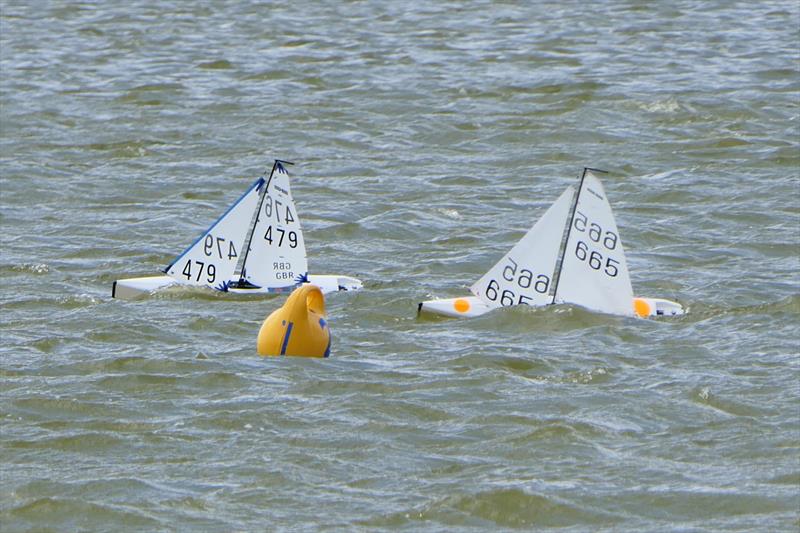 DF95 Spring Series at East Kent RSC - Rob Owens and Simon Thornton at the Windward Mark - photo © Alan Hounsell