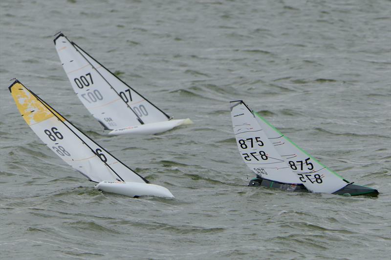DF95 Summer Series event 5 at Barton's Point photo copyright Alan Hounsell taken at East Kent Radio Sailing Club and featuring the DF95 class