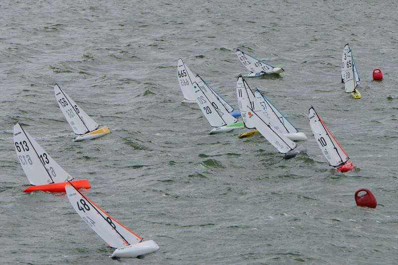 C Rig Start 3 - DF95 Winter Series at Barton's Point week 4 - photo © Alan Hounsell