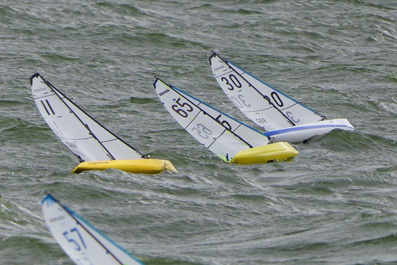 C Rig Upwind - DF95 Winter Series at Barton's Point week 4 - photo © Alan Hounsell