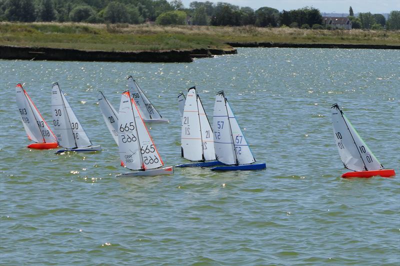 A Rig Start - DF95 Summer Series at Barton's Point Week 1 - photo © Alan Hounsell